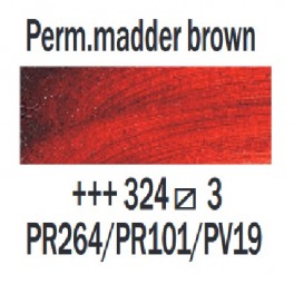 Farba olejna Rembrandt 15ml seria 3 - kolor 324 Perm.madder brown